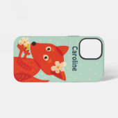 Case-Mate iPhone Case: niedlicher Name des Fuchs Hülle (Rückseite (Horizontal))