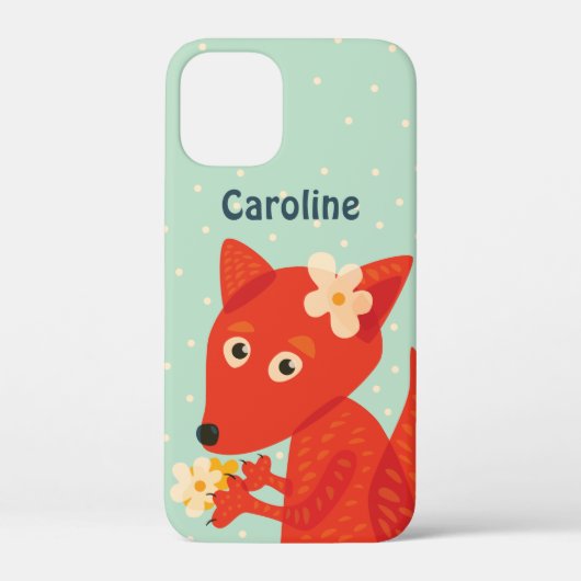 Case-Mate iPhone Case: niedlicher Name des Fuchs Hülle (Rückseite)