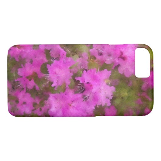 Case-Mate iPhone Case - Rhododendren (Rückseite (Horizontal))