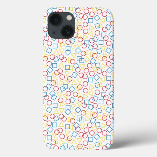 Case-Mate-iPhone-Fall für den Circle Triangle Squa Case-Mate iPhone Hülle (Rückseite)