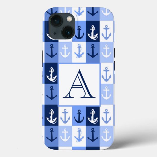 Case-Mate-iPhone-Gehäuse für Anker-Monogramm Case-Mate iPhone Hülle (Rückseite)
