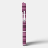 Case-Mate-iPhone-Gehäuse in Monogram-Mauve-Streife Case-Mate iPhone Hülle (Rückseite / Links)