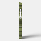 Case-Mate-iPhone-Gehäuse mit grünen Streifen Case-Mate iPhone Hülle (Rückseite / Links)