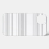 Case-Mate iPhone Gehäuse mit hellgrauen Streifen Hülle (Rückseite (Horizontal))