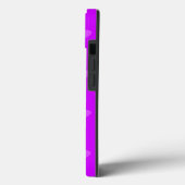 Case-Mate-iPhone-Gehäuse mit lila Herzen Case-Mate iPhone Hülle (Rückseite / Links)