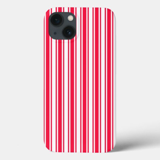 Case-Mate-iPhone-Gehäuse mit roten und weißen Süßi Case-Mate iPhone Hülle (Rückseite)