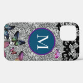 CASE MATE IPHONE-Hülle William Morris SCHWARZE SPI (Rückseite (Horizontal))