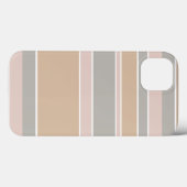 Case-Mate-iPhone in Beige Streifen Case-Mate iPhone Hülle (Rückseite (Horizontal))