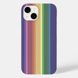 Case-Mate-iPhone mit abgeschrägten Regenbogenstrei Case-Mate iPhone 14 Hülle