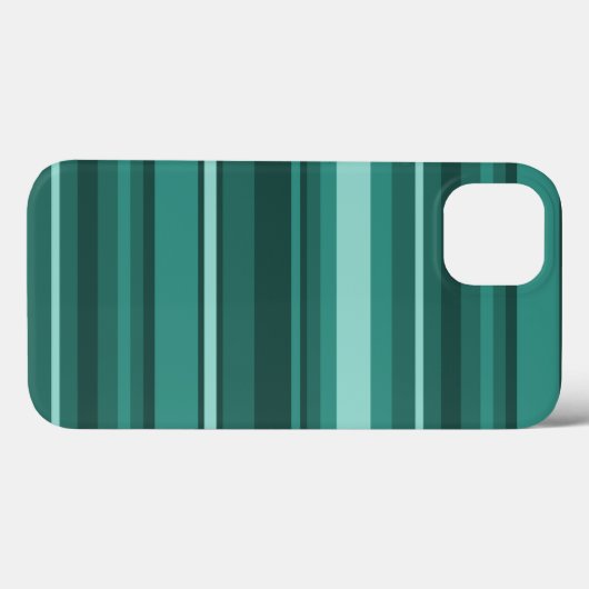 Case-Mate-iPhone mit aquamarinen Streifen Case-Mate iPhone Hülle (Rückseite (Horizontal))