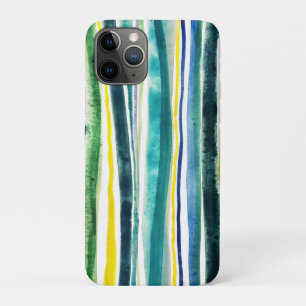 Case-Mate iPhone mit blauem und grünem Streifen Hülle