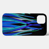 Case-Mate iPhone mit blauen Splitter Case-Mate iPhone Hülle (Rückseite (Horizontal))