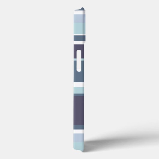 Case-Mate iPhone mit blaugrauen Streifen Case-Mate iPhone Hülle (Rückseite / Rechts)