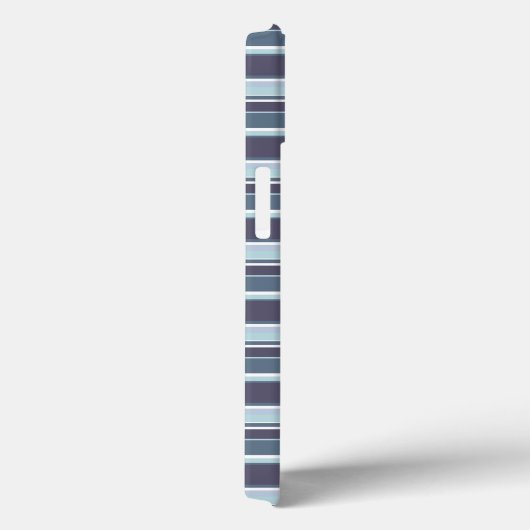 Case-Mate iPhone mit blaugrauen Streifen Case-Mate iPhone Hülle (Rückseite / Rechts)