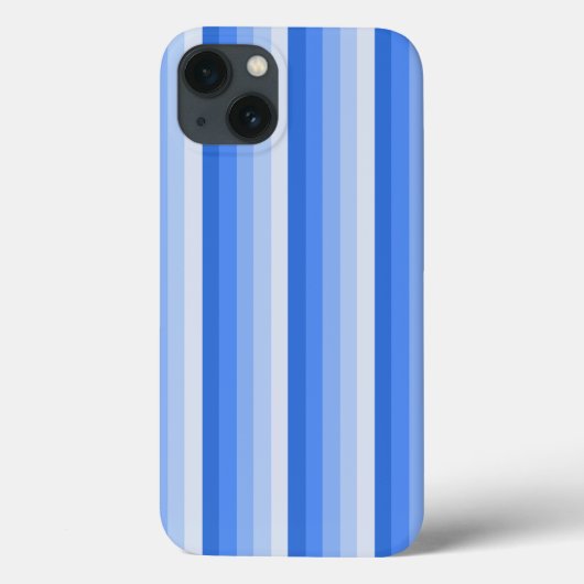 Case-Mate iPhone mit Blue shadow stripes Hülle (Rückseite)