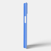 Case-Mate iPhone mit Blue shadow stripes Hülle (Rückseite / Rechts)