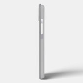 Case-Mate iPhone mit grauem Schattenstreifen Hülle (Rückseite / Links)