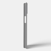 Case-Mate iPhone mit grauem Schattenstreifen Hülle (Rückseite / Rechts)