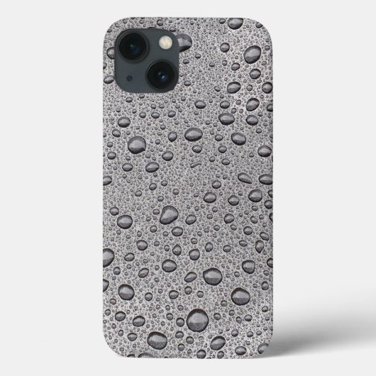 Case-Mate iPhone mit grauem Wasser Hülle (Rückseite)