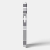 Case-Mate iPhone mit grauen Streifen Hülle (Rückseite / Rechts)