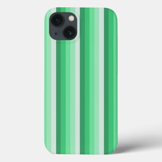 Case-Mate iPhone mit grünem Schattenstreifen Hülle (Rückseite)