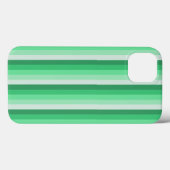 Case-Mate iPhone mit grünem Schattenstreifen Hülle (Rückseite (Horizontal))