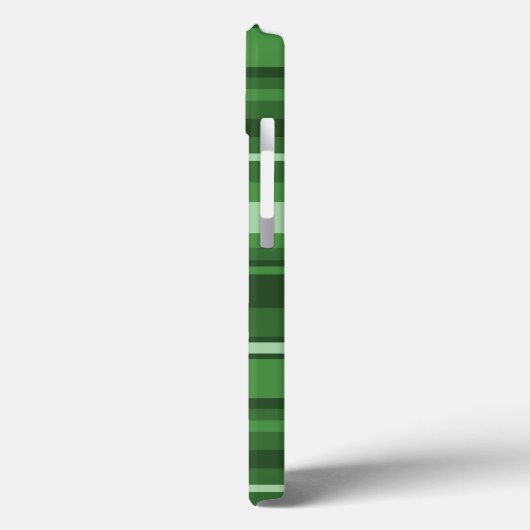 Case-Mate iPhone mit grünen Streifen Hülle (Rückseite / Links)