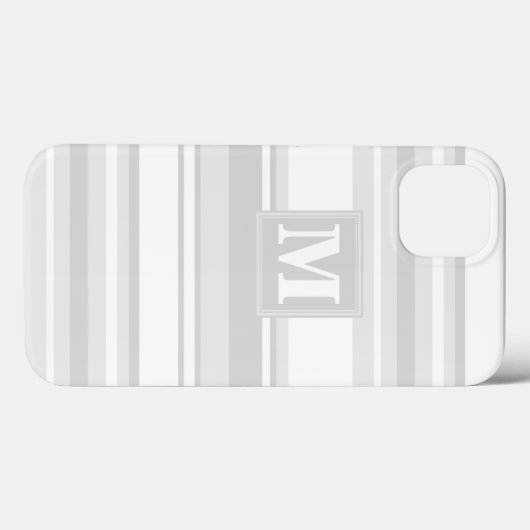 Case-Mate iPhone mit hellgrauen Streifen Case-Mate iPhone Hülle (Rückseite (Horizontal))