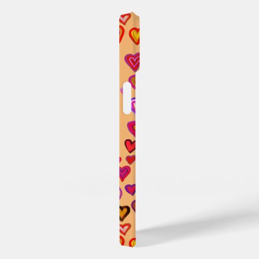 Case-Mate iPhone mit Hundert Herzen Case-Mate iPhone Hülle (Rückseite / Rechts)