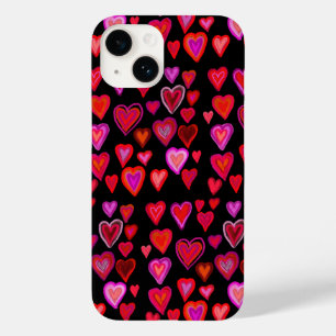 Case-Mate iPhone mit Hundert Herzen 14 Hülle