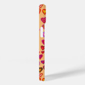 Case-Mate iPhone mit Hundert Herzen Hülle (Rückseite / Rechts)