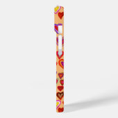 Case-Mate iPhone mit Hundert Herzen Hülle (Rückseite / Links)