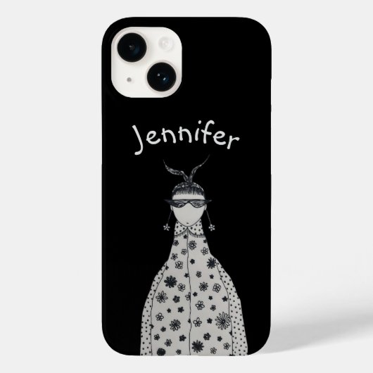 Case-Mate-iPhone mit niedlicher Blume Case-Mate iPhone Hülle (Rückseite)