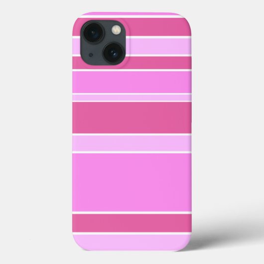 Case-Mate-iPhone mit rosa Streifen Case-Mate iPhone Hülle (Rückseite)