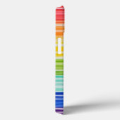 Case-Mate iPhone mit unordentlichen Regenbogenstre Hülle (Rückseite / Rechts)