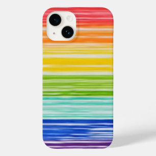 Case-Mate iPhone mit unordentlichen Regenbogenstre 14 Hülle