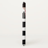 Case-Mate-iPhone X - Fall mit abstrakten schwarzen Case-Mate iPhone Hülle (Hinten/Rechts)