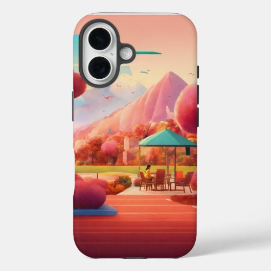 Case-Mate-Phone Case, Apple iPhone 16, Tough Case-Mate iPhone Hülle (Rückseite)