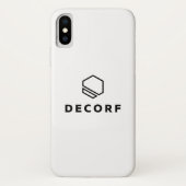 Case Mate Phone Case, Apple iPhone X, Barely Ther (Rückseite)