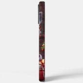 Case Mate Phone Case, Niedliches Kätzchen Weihnach (Rückseite / Links)