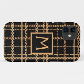 Case Mate Tough Apple iPhone XR Fall - Gold Chains (Rückseite (Horizontal))
