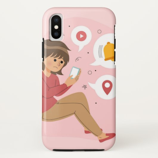 Case-Mate Tough Apple iPhone XS Hülle (Rückseite)