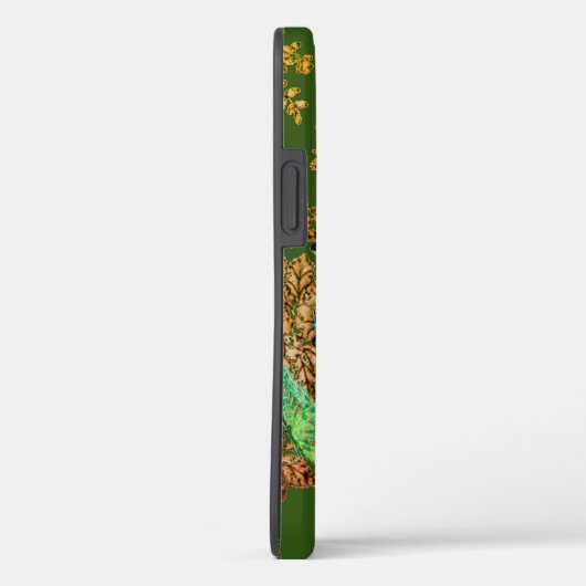 CASE-MATE TOUGH CUSTOM ERSTE GRÜNE ANTIQUE FLÄCHE iPhone HÜLLE (Rückseite / Rechts)