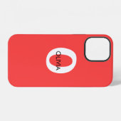 Case-Mate Tough iPhone 12 Case CUSTOM INITIAL Hülle (Rückseite (Horizontal))