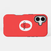 Case-Mate Tough iPhone 16 Case CUSTOM INITIAL Hülle (Rückseite (Horizontal))