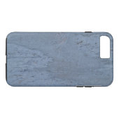 Case Mate Tough Plus iPhone 7 Case Blue Gra Marble (Rückseite (Horizontal))