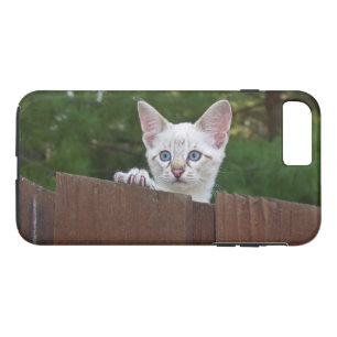 Case Mate Tough Plus iPhone 7 Case White Kitten