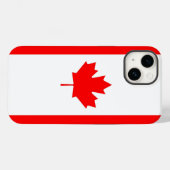 Case-Mate von Patriotic Apple, Fall-Mate unter Kan iPhone Hülle (Rückseite (Horizontal))