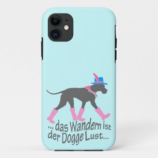 Case-Mate Walk Dogge iPhone Hülle (Rückseite)