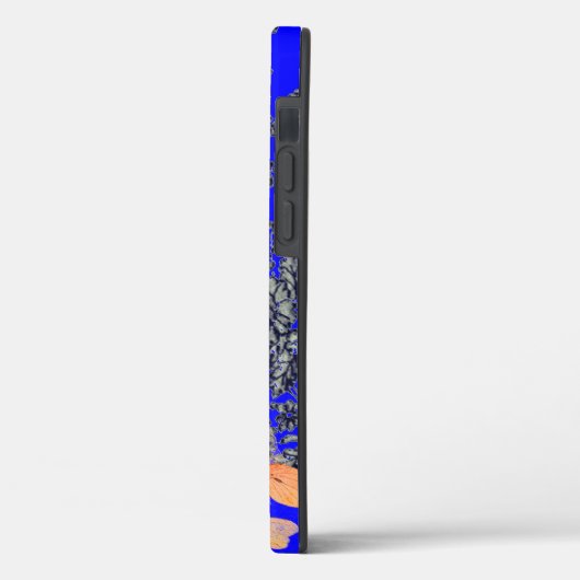 CASE-MATE ZU KUNSTSTOM ERSTE BLUE ANTIQUE FLÄCHE Case-Mate iPhone HÜLLE (Rückseite / Links)